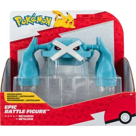 Pokémon Metagross Actionfigur 30 cm Blau/Weiß