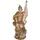 fadeda Hlg. Florian, gebeizt/Höhe:28 cm/handbemalt/detailgetreue Krippen Figuren - Weihnachten Tisch Dekoration Krippe Zubehör