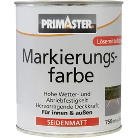 Primaster Markierungsfarbe 750 ml Weiß 0,75 l