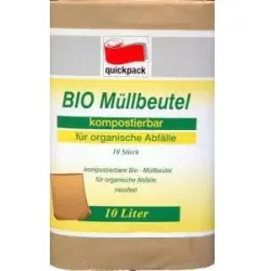 Papier-Müllbeutel, braun, ca. 10 l 1 Packung = 10 Stück
