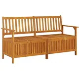 vidaXL Truhenbank 148 cm Massivholz Akazie