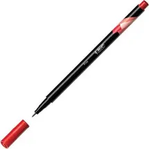BIC Fineliner Intensity, Fine, 942084, Strichbreite 0,4 mm, rot,