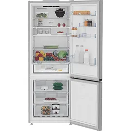 Beko B7RCNE567HXB1 Kühl-Gefrierkombination (490 l, 1920 mm hoch, New Silver)