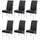MCW Esszimmerstuhl Cesena Kunstleder schwarz 6er Set
