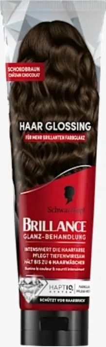 Schwarzkopf Brillance Glossing Schoko Braun 150 ml