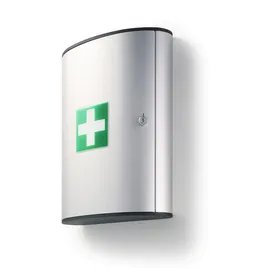 Durable First Aid Box L leer silber