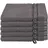Waschhandschuh 5 x 16 x 22 cm anthrazit