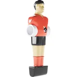 Automaten Hoffmann Kickerfigur "Schuss und Tor" für 13 mm Stangen, Rot-Schwarz, Einzeln