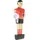 Automaten Hoffmann Kickerfigur "Schuss und Tor" für 13 mm Stangen, Rot-Schwarz, Einzeln