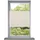vidaXL Plissee Faltrollo 40 x 200 cm beige/weiß