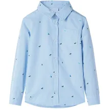 vidaXL Kinderhemd Hellblau 104