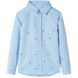 vidaXL Kinderhemd Hellblau 104