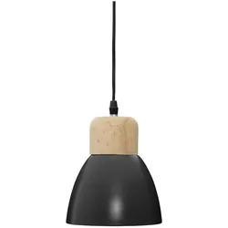 ATMOSPHERA - Deckenleuchte Schwarz Ø15X19Cm E14 Glühbirne nicht inbegriffen