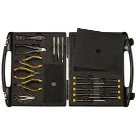 bernstein tools for electronics 2285 Werkzeugset ESD, Profi im Koffer 18teilig