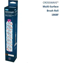 Bissell 1868F Walzenbürsten-Set, Blau, Rot, Weiß, Mikrofaser, Nylon