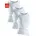 CLIPPER Exclusive Unterhemd 3 Stk mit Komfortschnitt hinten etwas länger Doppelripp Tanktop Clipper Exclusive