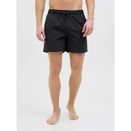 JACK & JONES Badeshorts in Schwarz M