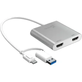 j5create USB-C to Dual HDMI - 20cm
