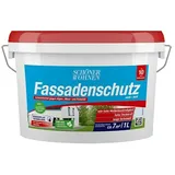 SCHÖNER WOHNEN-Farbe Fassadenfarbe Fassadenschutz  (Weiß, 1 l, Matt)