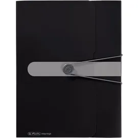 Herlitz Heftbox DIN A4 40 mm Schwarz 1 St.