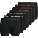 JACK & JONES Basic Plus Boxershorts 7 Einheiten Black 3XL
