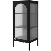 ML-Design Vitrinenschrank 42 x 40 x 102,5 cm Schwarz