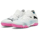 Puma Future 7 Match Tt - Multinocken-Fußballschuhe Kinder, puma white/PUMA black/poison pink 35