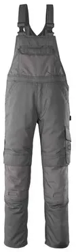 Orense Latzhose mit Knietaschen HARDWEAR, Anthrazit, Größe 76C56 - anthrazit - 76C56