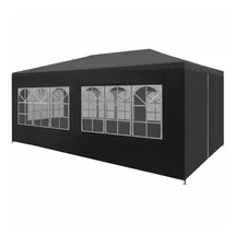 vidaXL Partezelt 3 x 6 m Anthrazit