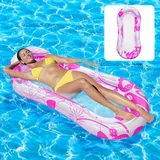 Aufblasbare Wasserhängematte, Luftmatratze Pool Hängematte Luftmatratze Wasser B