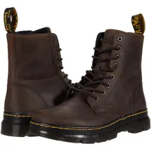 Dr. Martens Combs Leather Fashion Boot, Dunkelbraunes Verrücktes Pferd, 42 EU