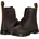 Leather Fashion Boot Dunkelbraunes Verrücktes Pferd 42 EU
