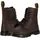 Dr. Martens Combs Leather Fashion Boot, Dunkelbraunes Verrücktes Pferd, 42 EU