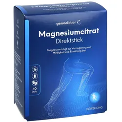 Gesund Leben Magnesiumcitrat Direktstick 40X1,55 g