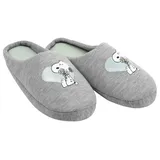 UNITED LABELS Snoopy Pantoffeln Grau 41
