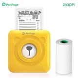 Peripage Mini Pocket All-in-one Thermodrucker Mit Kabelloser Bluetooth-funktion Für Bilder, Fotos, Etiketten, Notizen Und Belege