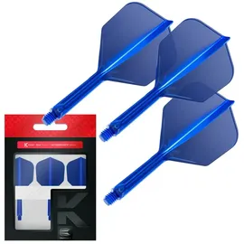 Target K-Flex No 6 Flight-System Blau 33 mm