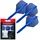 Target K-Flex No 6 Flight-System Blau 33 mm