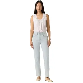 Levi's 724 High Rise Straight Hosen Would You Be Mine 28 30