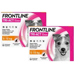 FRONTLINE TRI-ACT - Hund S 5-10 kg 2X6 St