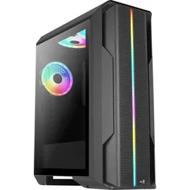 AeroCool Splinter Duo Midi-Tower Schwarz