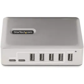 Startech StarTech.com 7-Port USB-C Hub 5X USB-A - 2X USB-C Self-Powered W 65W Power Supply, USB Hub w/ BC1.2 Charging, USB-Hubs - - USB 3.1/3.2 Gen 2 10 Gbit/s - Adapter USB C auf USB A - USB Typ C Splitter mit BC 1.2 (10G5A2CS-USB-C-HUB)