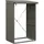 hörmann stauraumsysteme Berry Büroschrank 123 x 103 x 0 cm Quarzgrau