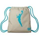 Wilson Kordelzugbeutel WNBA Heir beige/türkis