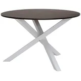 Esstisch OTTO HOME "Bristol", weiß (eichefarben, weiß), B:120cm H:77cm T:120cm, Tische, Esstisch