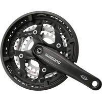 Shimano Kurbelgar.10-F. 48X36X26, 175Mm(13) O.innenlager,M.ksr, F.kek,Schw - Schwarz