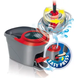 Vileda Turbo Easy Wring & Clean schwarz