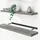 CASARIA Hängeregal 110 x 3,8 x 23 cm Grau