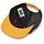 LOGOSHIRT Baseball Cap Hufflepuff grau/gelb One Size