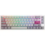 Ducky One 3 Mist Grey SF Tastatur, RGB, MX SILENT RGB RED, USB, DE (DKON2167ST-SDEPDMIWHHC2)